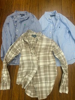 Ralph Lauren boys button down shirts 14/16