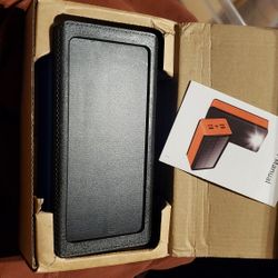 80000mAh Solar Power Bank with Fast Charging, Built‑In Flashlight & USB‑C/USB‑A Outputs