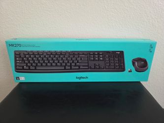 Wireless keyboard and mouse