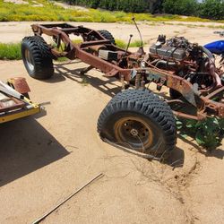 Trade For Running Tractor.. 1972  K5 blazer Rolling Chassis 