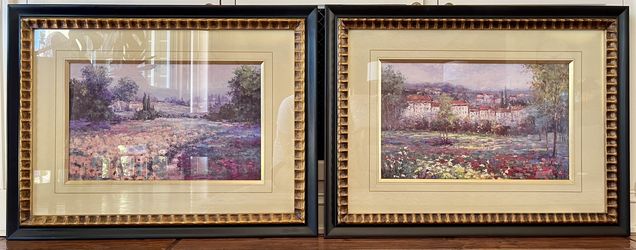 Two Framed Art Prints