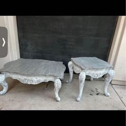 blow out sale! One coffee table, and one side table!