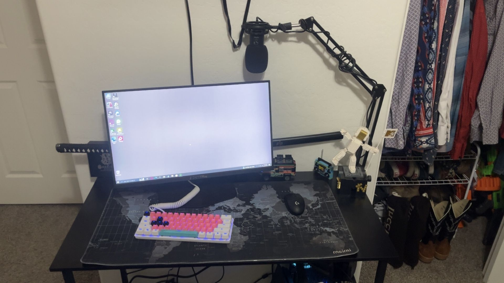 gaming set up