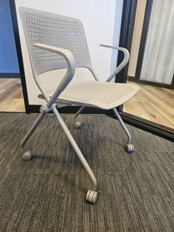 Nice Folding Office Chairs - set of 11. MUST TAKE ALL.