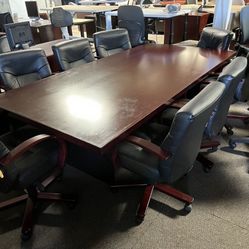 Conference Table With Chairs