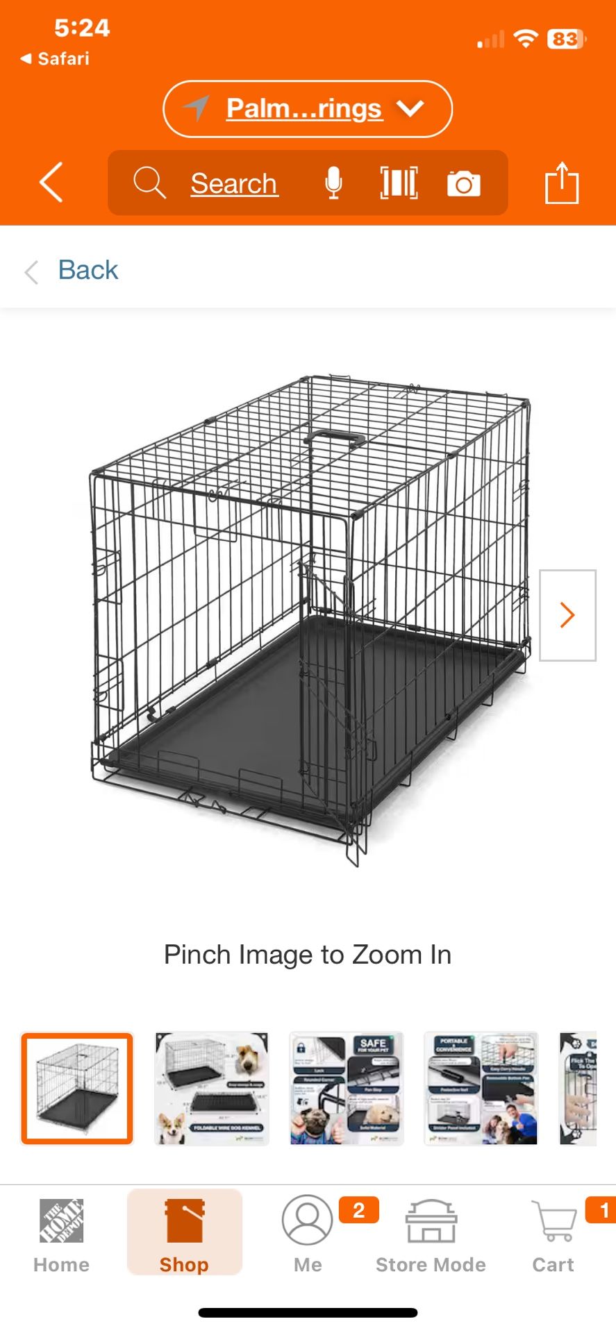 Medium Dog Crate