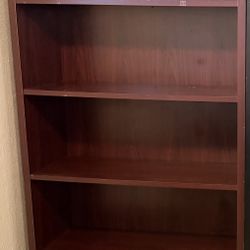 Solid Cherry wood book Case Shelf. 