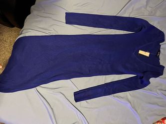 Blue dress with tags