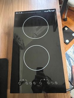 1800W Nutrichef Double Burner Induction Cooktop, portable stove