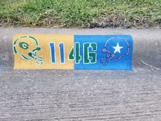 Curb Address Paintings! DeSoto/Mesquite/Lancaster/Dallas