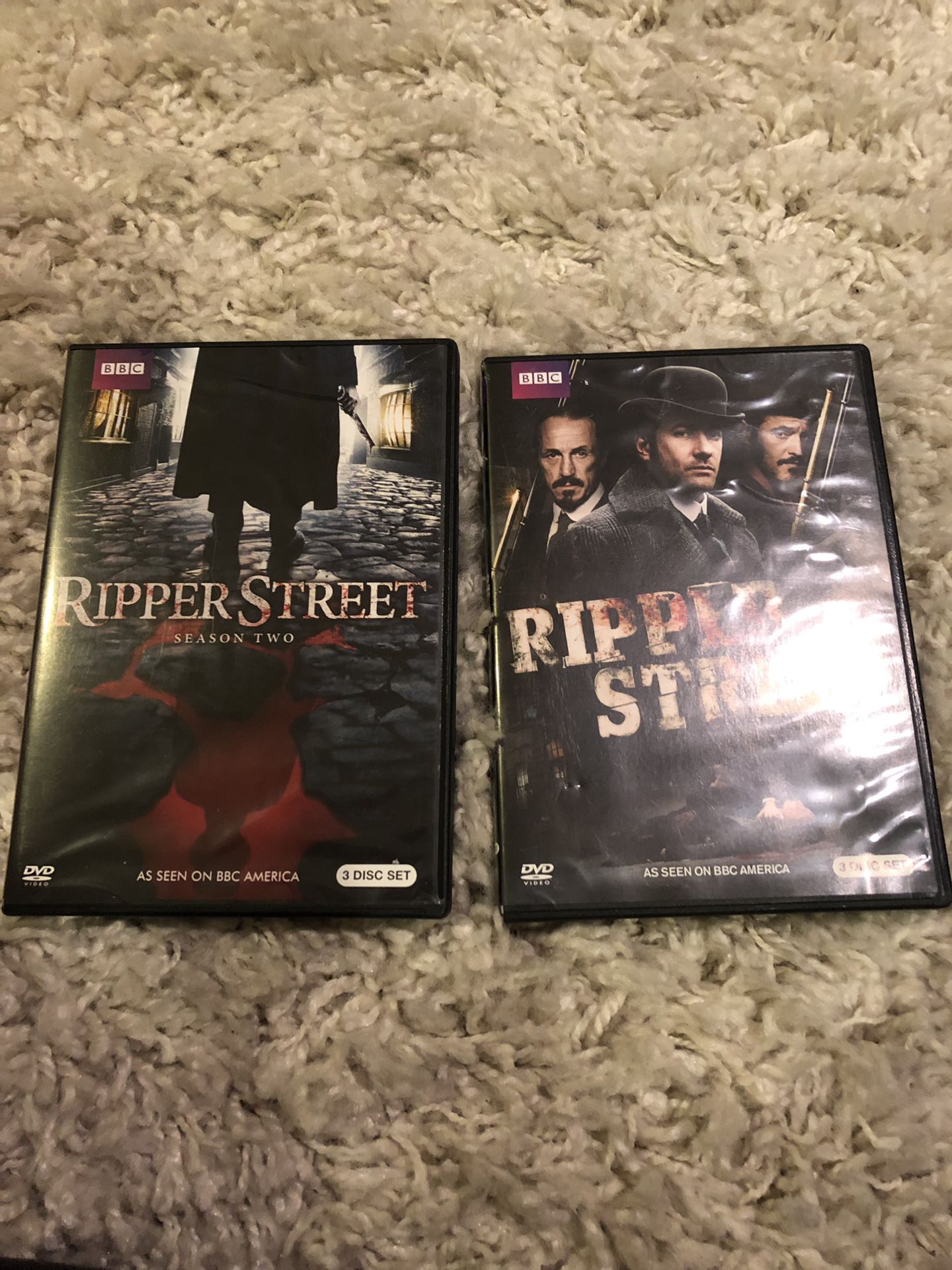 Ripper Street Seasons 1 & 2 on DVD