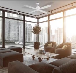 Kitteridge 52 in. Indoor White Ceiling Fan