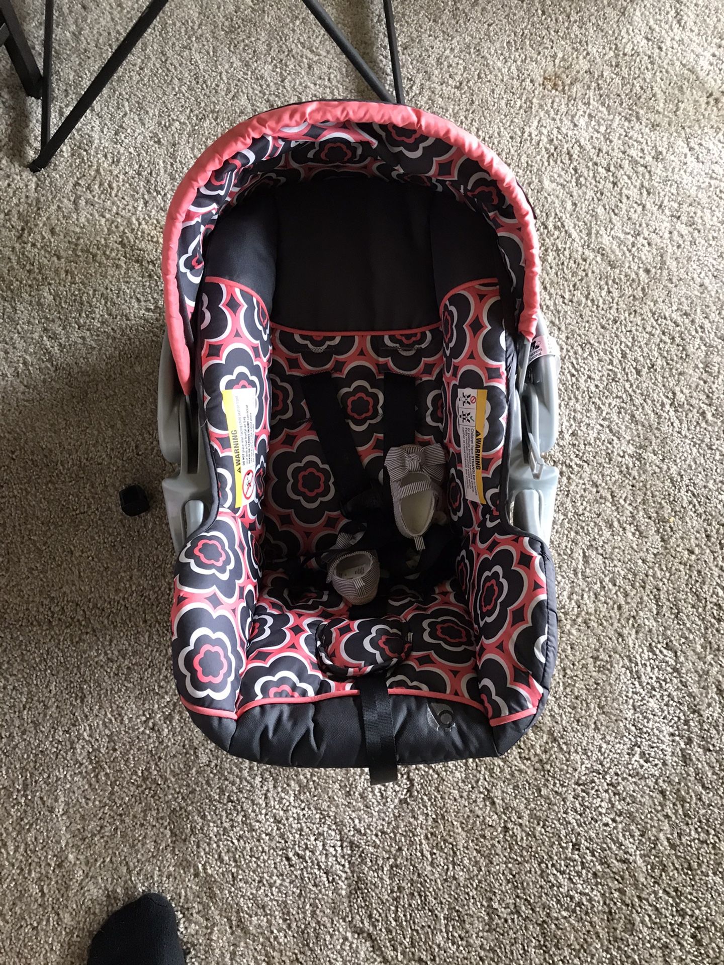 Car seat for baby, not the shoes :)