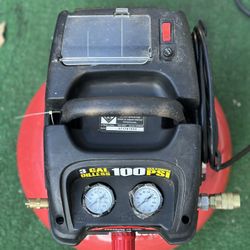 Pancake Air Compressor – 3 Gallon, 100 PSI (Oil-Free)