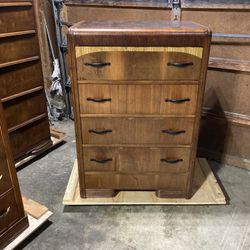 Art Deco Waterfall Dresser