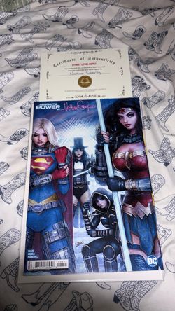 DC Absolute Power #2 Signed Variant Comic with COA