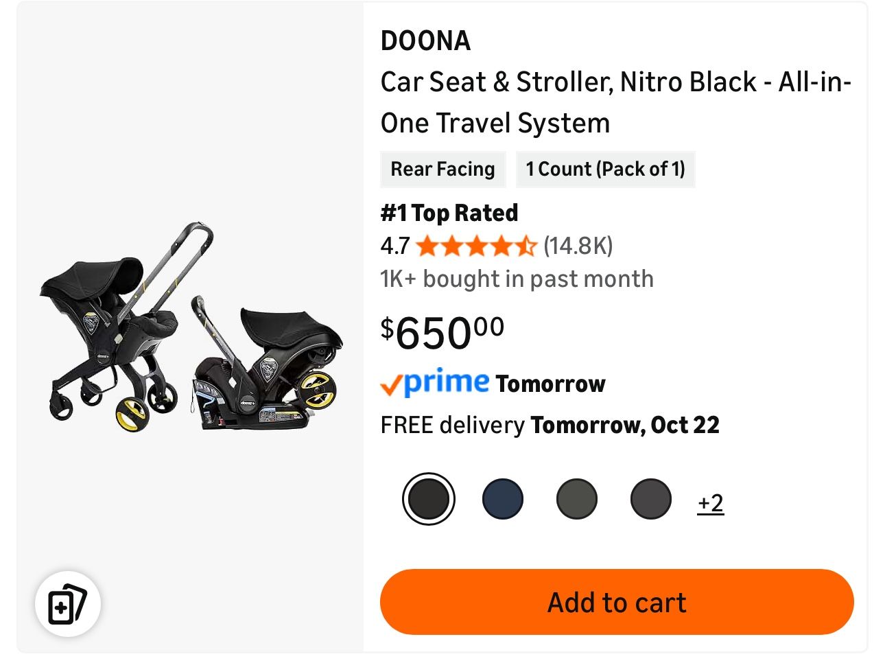 Doona Stroller