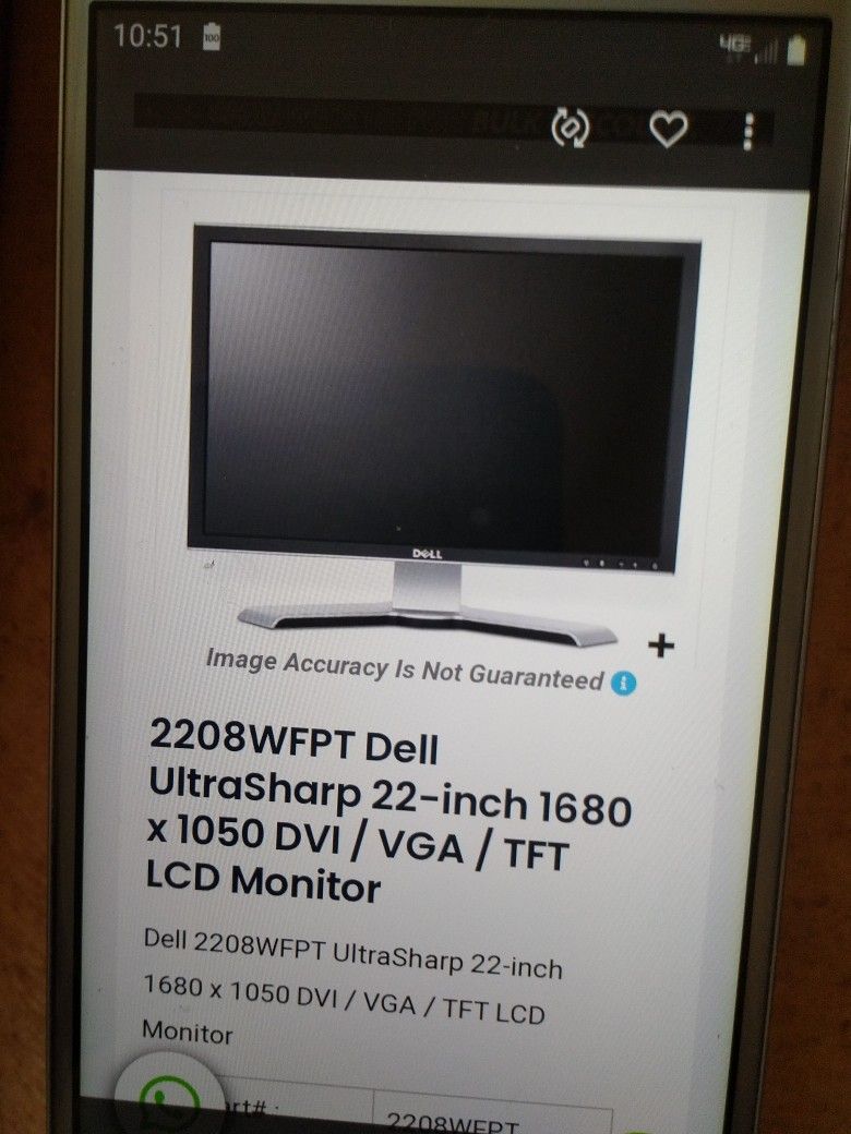 COMPUTER MONITORS DELL & HP SELLING 5