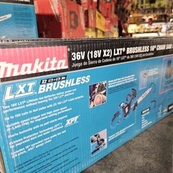 MAKITA 18V LXT X2 16"IN BRUHLESS CHANSAW TOOL ONLY LIKE 