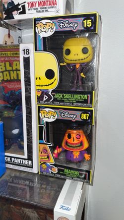 Jack Skellinton And Mayor Funkos For Sale Disney