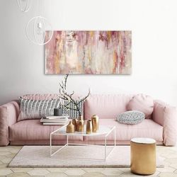 New! ✨ 48x24 abstract wall art