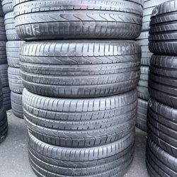 Tengo Un Set De Llantas En Muy Buenas Condiciones, Marca Pirelli 285/40 ZR22 Instalación Y Balanceo Por El Mismo Precio 