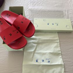 Off-White Logo Slides
