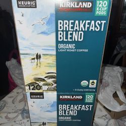 Kirkland k-cups (New And Unopened) Breakfast Blend 