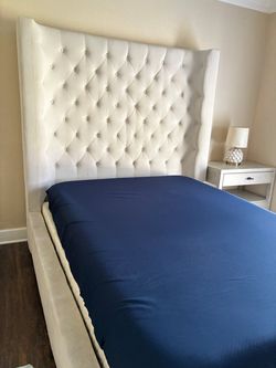 Queen size tall headboard