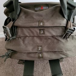 First Aid Military style backpack