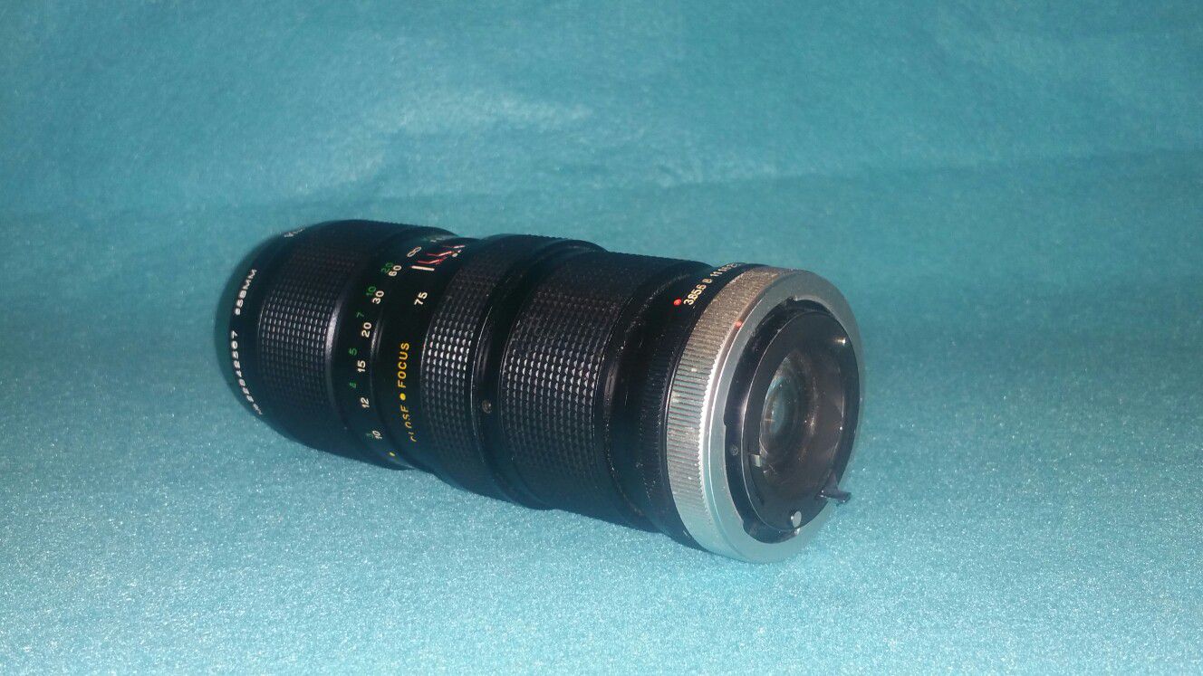 Canon FD Mount Lens... Great for Blackmagic Cameras