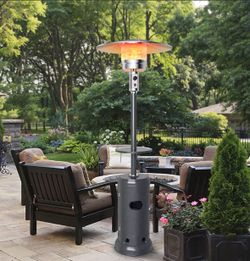 50,000 BTU Outdoor Propane Patio Heater, with wheels