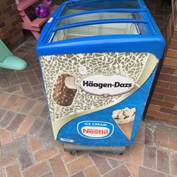 Häagen-Dazs freezer