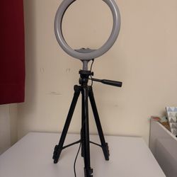 Light With Adjustable Tripod 