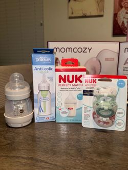 Bundled baby bottles / pacifier
