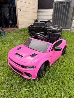 Dodge Charger SRT 12 V Battery Powered Ride on Cars