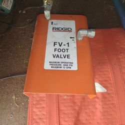 Ridgid FV-1
Ridgid
Foot Valve For Water Jetters