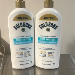 Gold Bond lotion two of them for $15