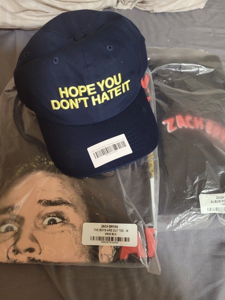 Zach Bryan Hat And T Shirts