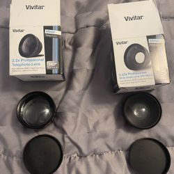 Wide Angle And  Telephoto Lens