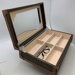 Luxury Personal Eyewear/jewelry/watch Storage