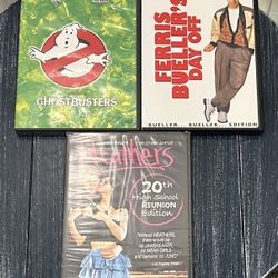 80’s DVDs $7 Each