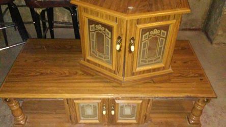 End table & middle table for that low.