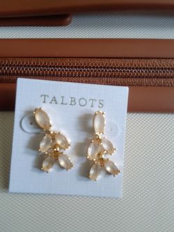 Talbots Cluster Drop Earrings