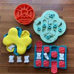 Nina Ottosson & Outward Hound Dog Puzzle Toys and Slow Feeder Set