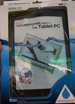 Waterproof for tablet yellow color