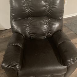 Recliner - With Cat Scratches