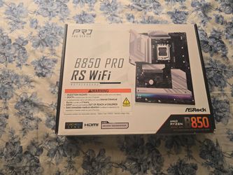 ASRock B850 Pro RS WiFi motherboard - Untested/AS-IS