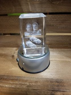 Laser Etched Earnhardt Racing Family Cube
