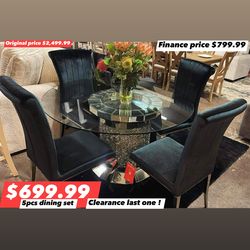 5pcs dining set